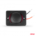 Chargeur 2xprise USB-C 12/24V fond rouge