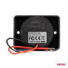 Chargeur 2xprise USB-C 12/24V fond rouge