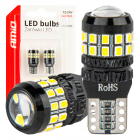 Светодиодные лампы 2 шт 27SMD W5W T10 2016 12/24В
