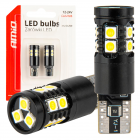 Led-polttimot 2kpl 13SMD W5W T10 3030 12/24V