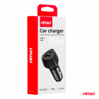 Chargeur USB-A et USB-C 38W 12/24V