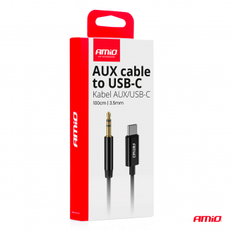 Audio cable USB-C -AUX mini 1m, S103-04294