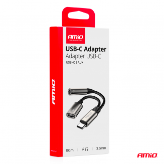 Adapter cable UCB -C UCB-C -AUX 3.5mm10cm, S103-04295