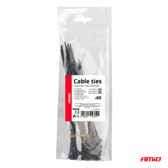 Bandes de reliure 60 pcs noires, S103-04314