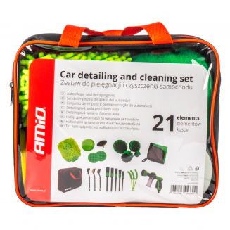 Auto detailide ja puhastuskomplekt 21osa, S103-04330