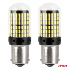 Led 2tk BA15S P21W R10W R5W 4SMD valge