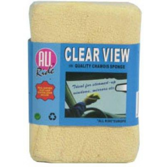 Sponge with leather cover, S103-088518