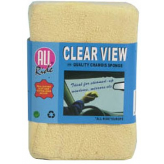 Sponge with leather cover, S103-088518