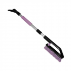 Snow brush with scraper telescope 82-110cm