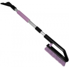 Snow brush with scraper telescope 82-110cm