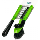 Wheel cleaning brush set, 3 pieces