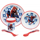 Spiderman dining set 5 pieces