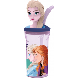 Frozen 3D drinking cup, S103-11335