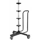 Tire trolley, holds 4 tires, max. 62 cm