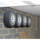 Tire holder for wall 4pcs, width 205mm