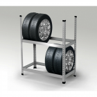 Tire rack 100x45x118cm load 290kg