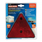Reflector triangle 2pcs red, 150*130mm