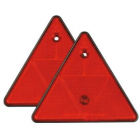 Reflector triangle 2pcs red, 150*130mm