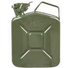 5L tin canister, green
