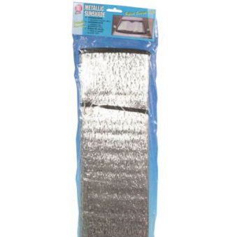 Windshield sunshade 130x60cm silver, S103-213224