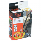 Attache de charge 2 pcs. mousqueton extensible de 100 cm