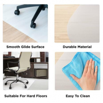 Tappetino protettivo per pavimento 90*90*0,18 cm, S103-238418