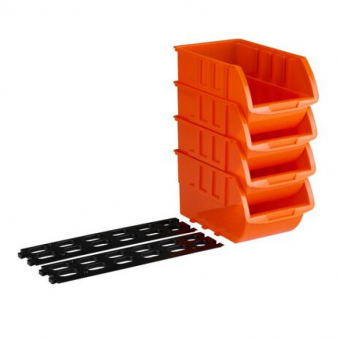 Scatole da 8 pz con supporti a parete 24*15 cm, S103-239460