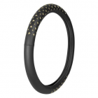 Rolikate Icon 37-39mm, oro nero, pelle