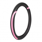 Pyörän suojus Celebrity 37-39mm, pinkki, nahkaa