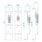 License plate mounting bracket