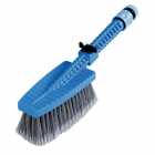 Washing brush for hose with water tap