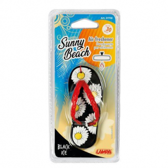 Deodorante per ambienti Sunny Beach infradito nere, S103-3775.8