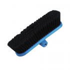 Washing brush with threaded handle