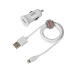 TLLaadimiskompl. 8pin-USB juhe+autolaadi