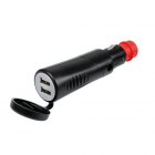 Adjustable dual USB charger
