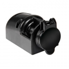 Vesitiivis pistorasia 12/24v, 15A, 66*31*50mm