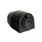 Vesitiivis pistorasia 12/24V, 20A, 87*56*50mm