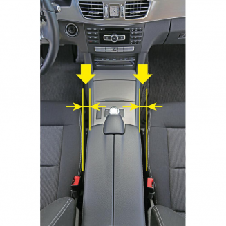 2 compartimentos de almacenamiento entre el asiento y la consola, S103-4009.7