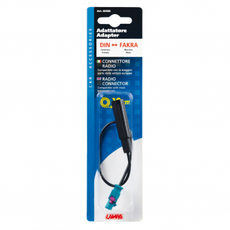 Adaptador de antena DIN hembra &gt;Fakra macho, S103-4030.6