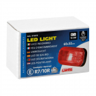 Gauge light 4 LEDs, red 10-30V, IP67, E