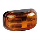 Габаритный фонарь 4 светодиода оранжевый 10-30В, IP67