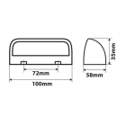 Rekisterikilven valo 12SMD, 2 toimintoa