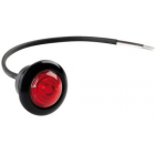 Upotettava led-valo, 12/24V, punainen, E