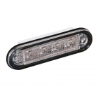 Lamppu 4 LED 12/24V, valkoinen 90*25*16mm