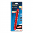 Valaisin 9 led, pinta, 12/24V, punainen