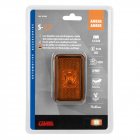 Marķiera gaismas diode, 12/24V, oranža