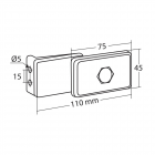 Marķiera gaismas diode, 12/24V, oranža