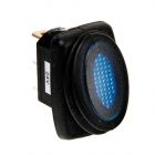 Vedenpitävä LED-kytkin, 12/24V, sininen