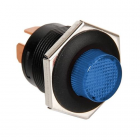 Switch 12/24V, IP65, waterproof blue 10A