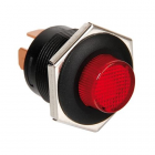 Switch 10A, IP65, waterproof 12/24V, red